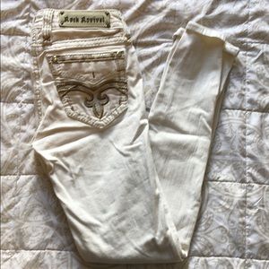 Rock Revival White Skinny